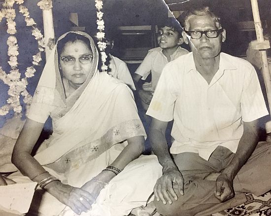 Nana and nani at parents wedding